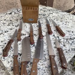 Oster Set Of Kitchen Knifes