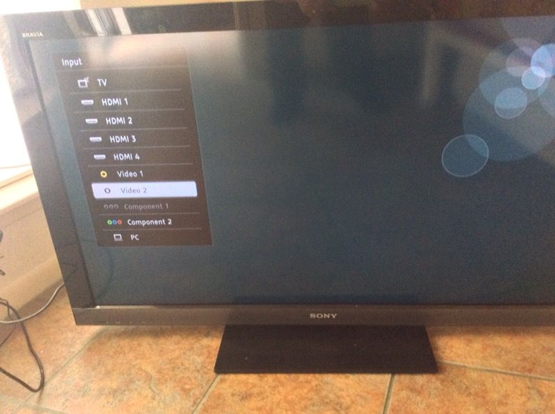 Sony Bravia kdl-46ex400 42 in