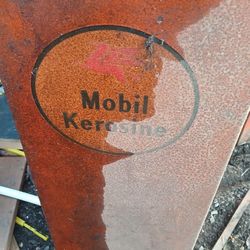 Vintage Kerosene And Motor Oil Tank Pumps