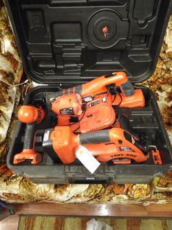Black & Decker tool set