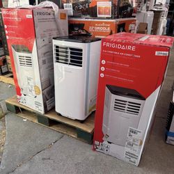 8,000 BTU 115-Volt Window Air Conditioner Cools 350 sq. ft. with WiFi with Remote in White by Frigidaire >