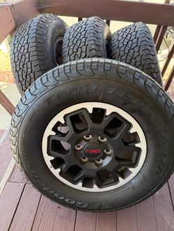 Toyota TRD Wheels with BFGoodrich Trail-Terrain Tires
