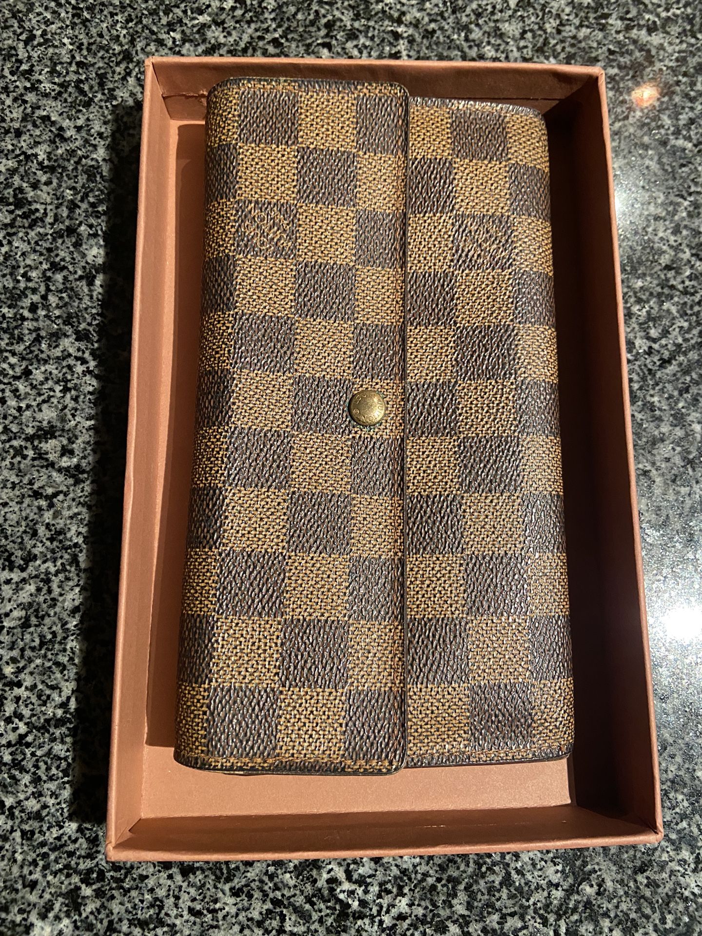 Louis Vuitton N61725 Portemonnaie Wallet Damier
