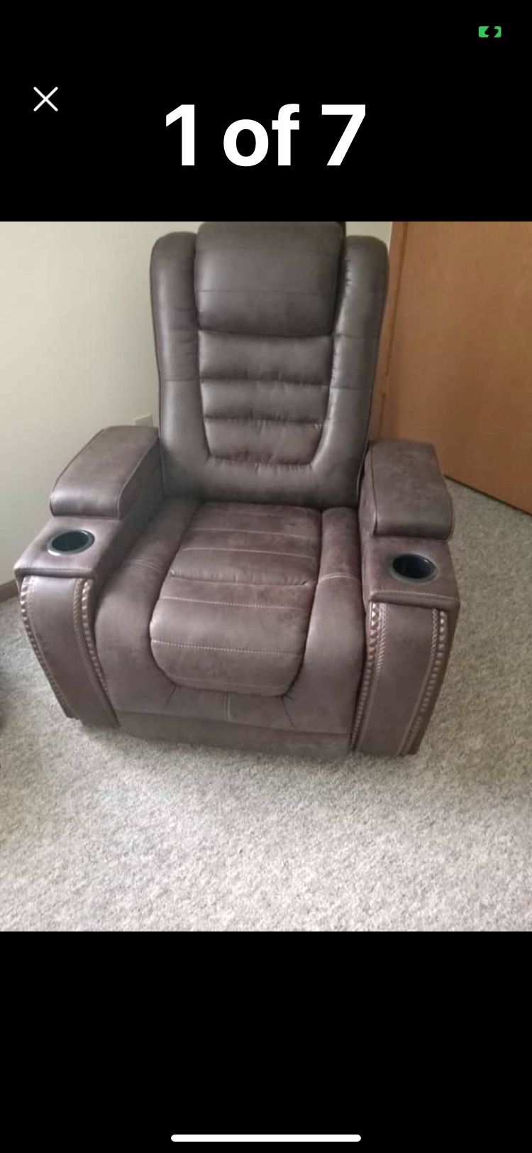 Ashley Dual Power Recliner
