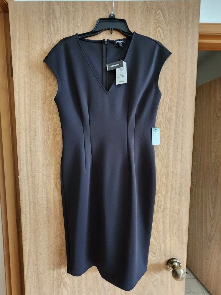 Black EXPRESS Dress Women's Size M Petite, Never Worn, New with Tags