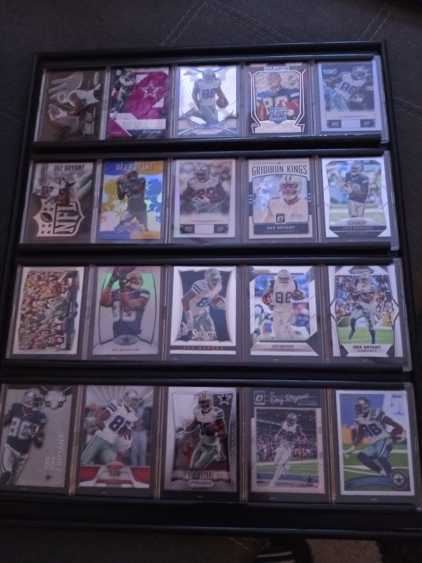 Dez Bryant Wall Card Display