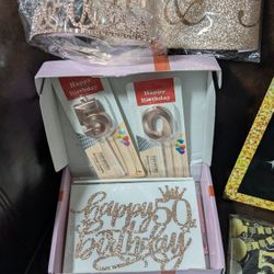 50th Birthday Accessories 
