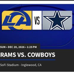 Rams Vs. Cowboys