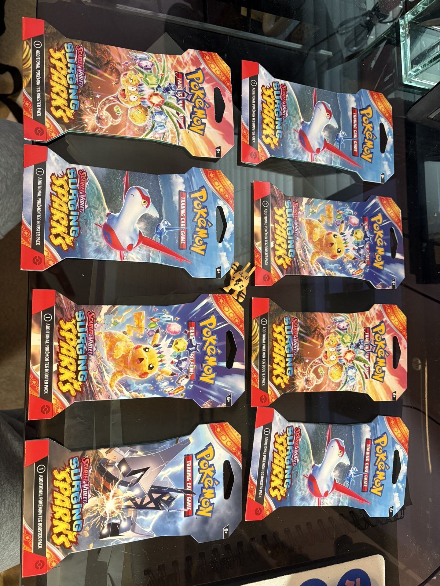 Pokémon Surging Sparks - 8 Booster packs