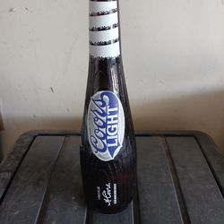 Coors light bat bottles. 12 total