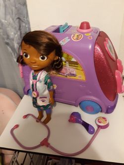 Doc mcstuffinsdoll and van
