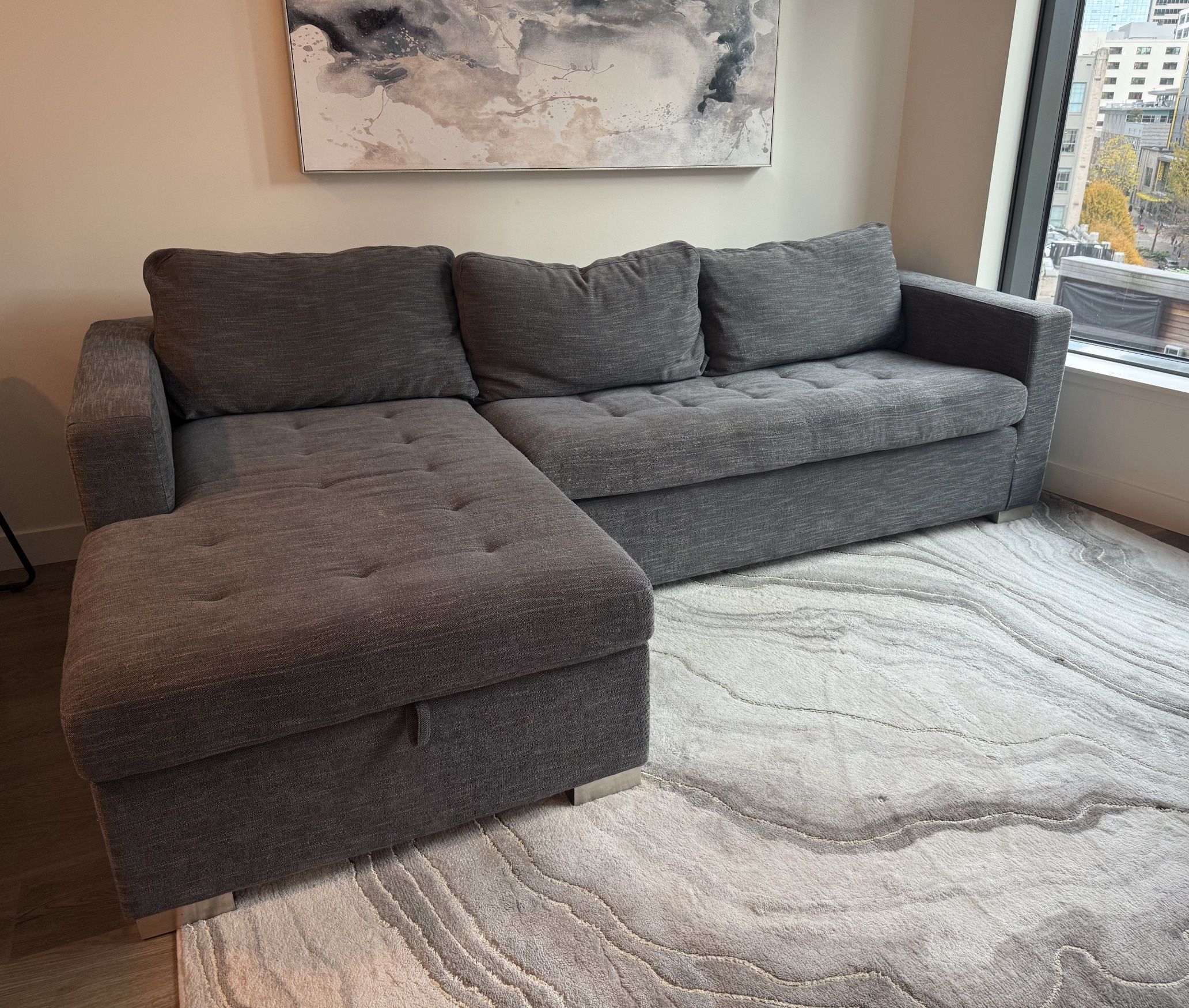 Article Brand: Right L Sectional (dark grey)
