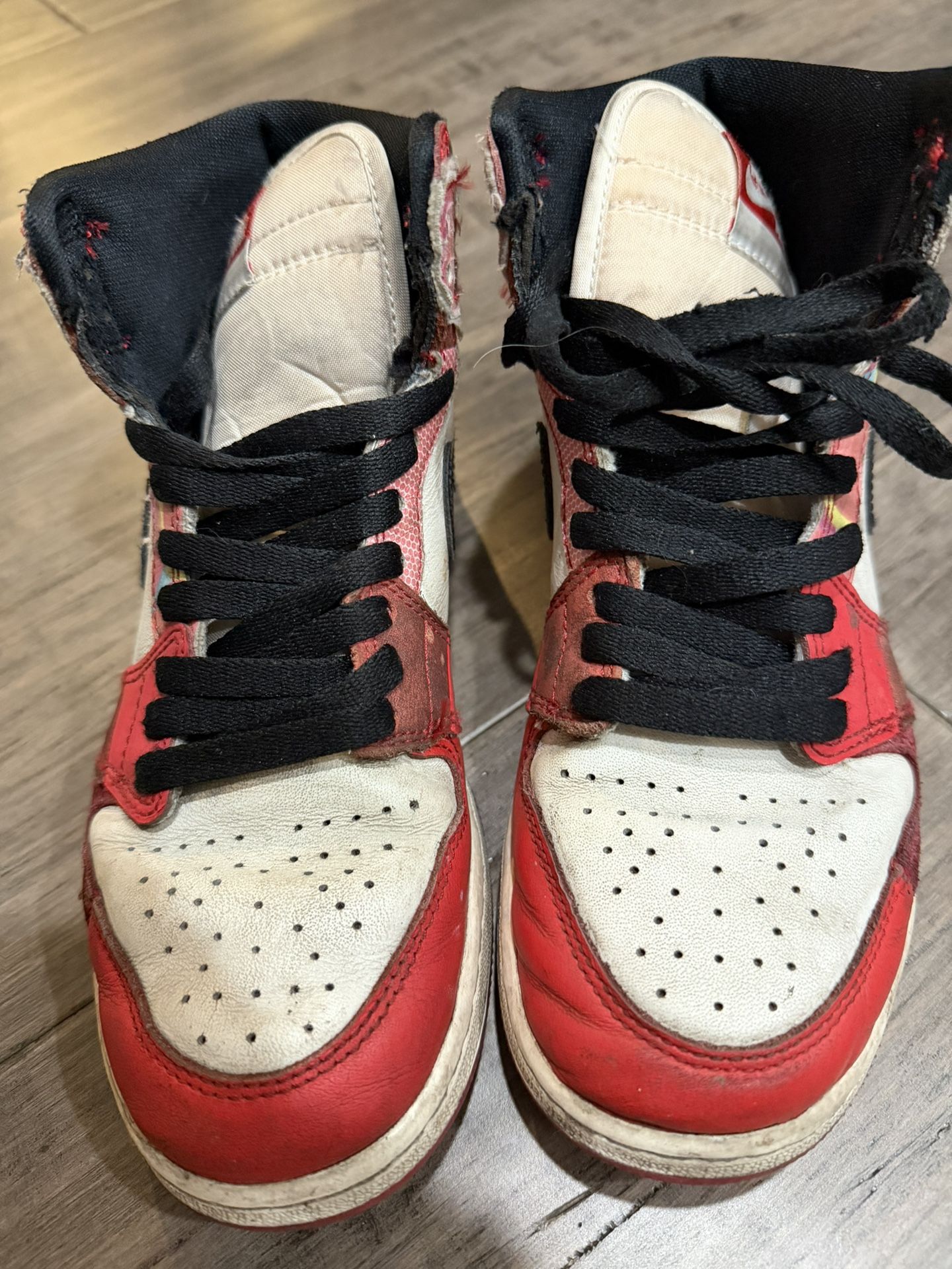 Kids Jordan 1 Retro High OG Spider-Man Across the Spider-Verse 