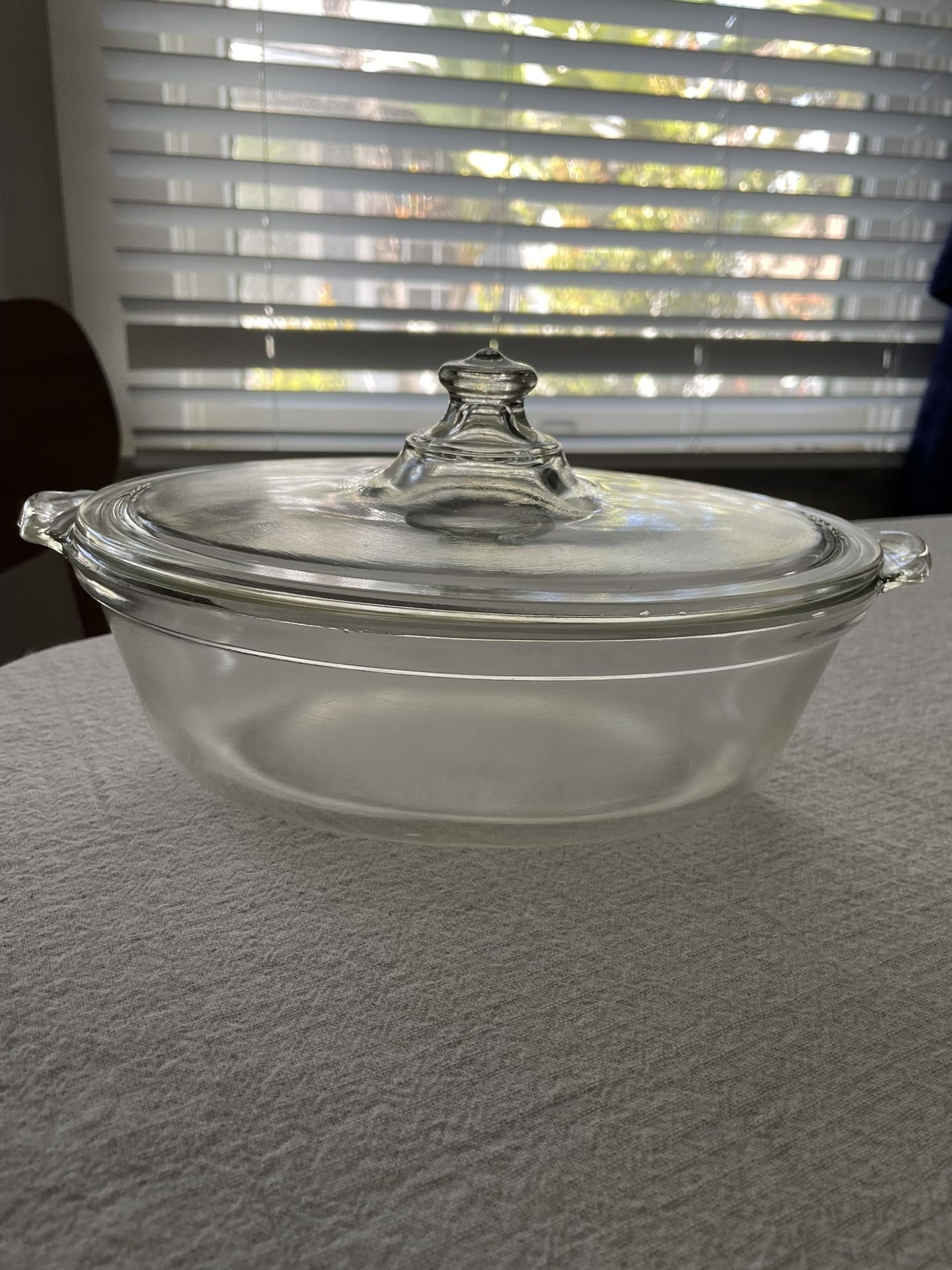 Vintage 1920's Pyrex Glass Roasting Dish