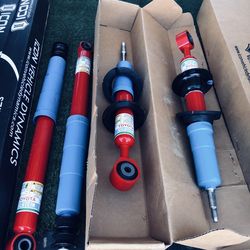 New Tundra TRD / Bilstein front/ rear shock. 10 miles 2026. $275