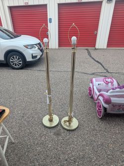 Set of floor lamps