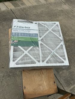 3-Pack Of Filterbuy MERV 13 Air Filter 20x20x4