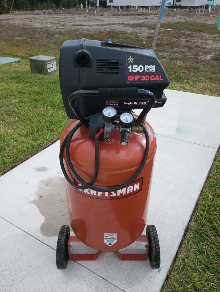 Crafsman 31 Gallon 6 HP Air Compressor