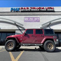 Wheels Tires Leveling Kits Accessories Lift Kits Lights Side-steps Air-bag Kits Intakes Installations  For JEEP Wrangler Rubicon Unlimited Sport JK JL