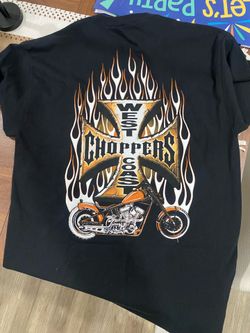 West coast choppers shirt large tee