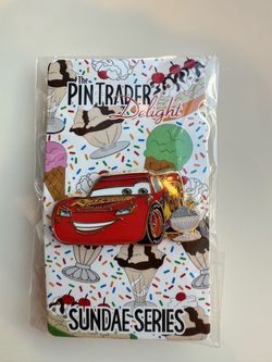 Lightning McQueen pin trading delight