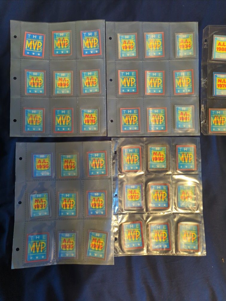 MLB 1990 Score MVP’s 3D 49 cards total.Really cool hologram mini cards.Great legends name great price Asking $25