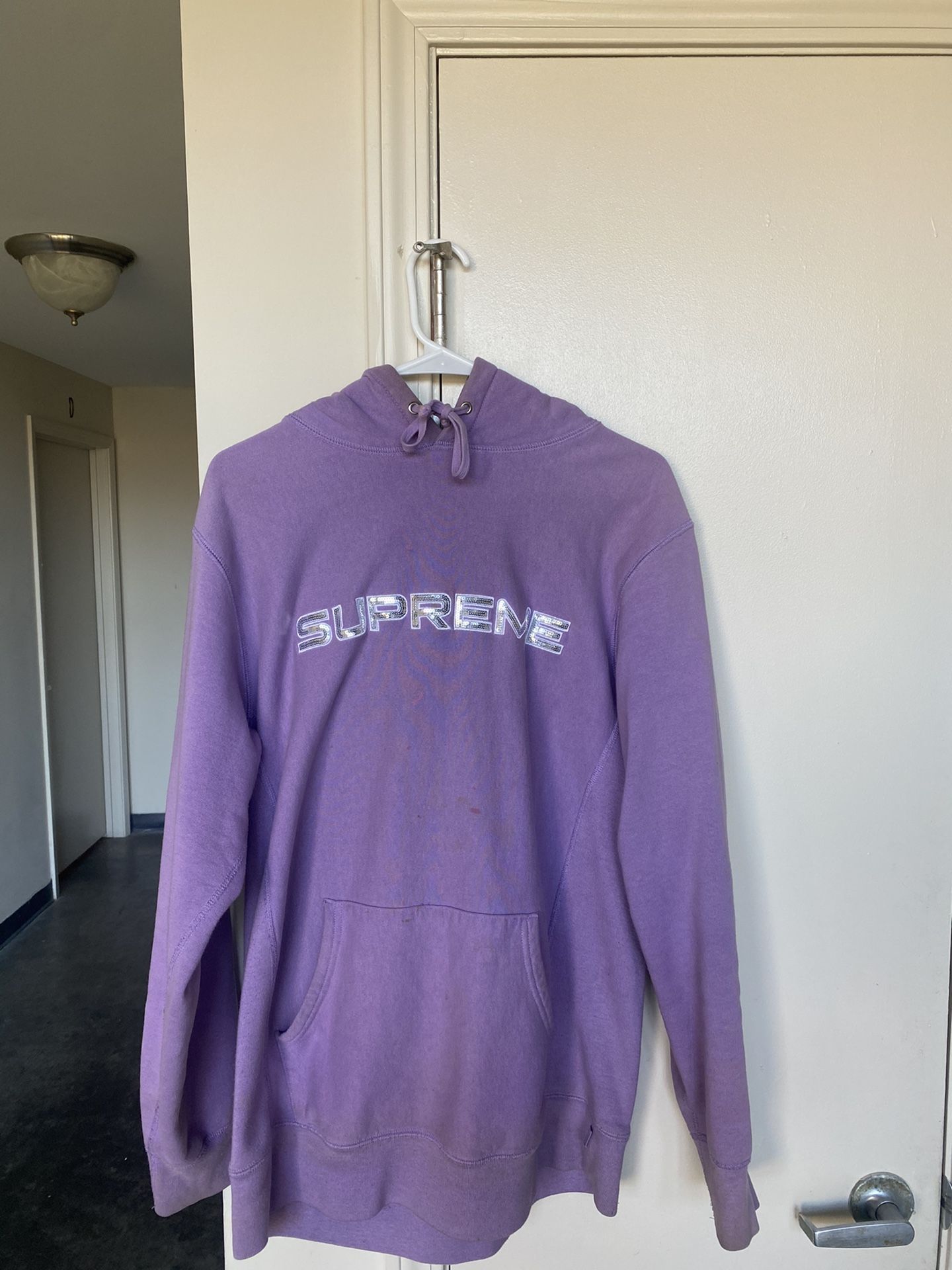 *SUPREME METALIC HOODIE