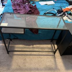 IKEA glass Desk 