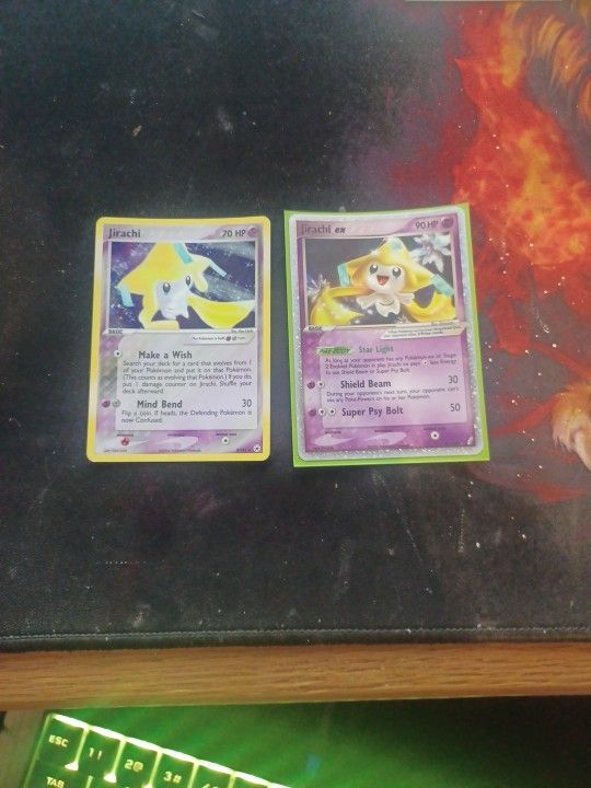 Jirachi Holofoil Pokémon Cards