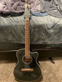 6 string mitchell  guitar