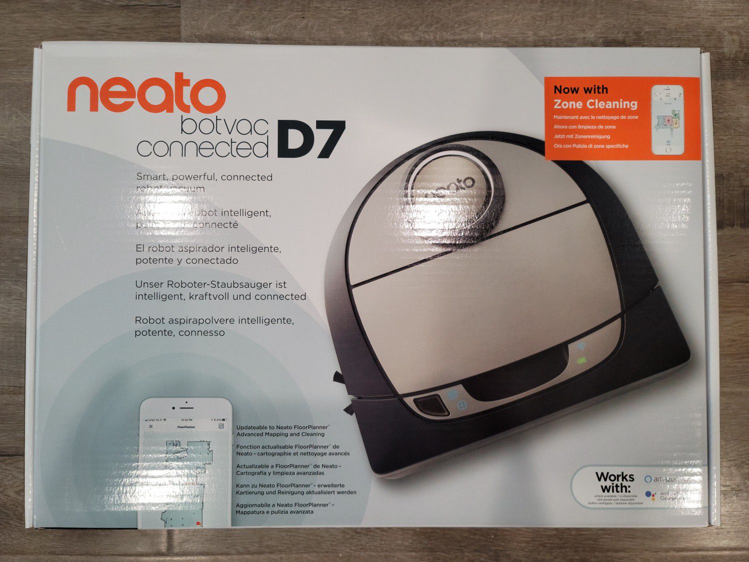 BRAND NEW Neato D7 Connected Laser-Guided Robot Vacuum