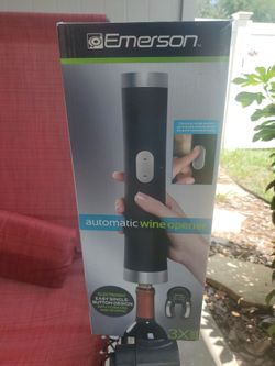 Emerson automatic wine opener