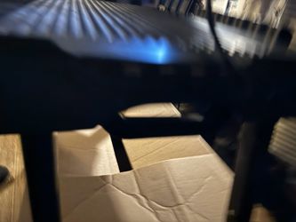 Laptop extension table folding legs with light great stand plus has a charging station need gone today asking 25 clean
