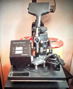 Combo heat press machine.