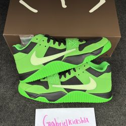 Jordan CJ1 T-Rexx Travis Scott Green Spark