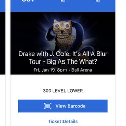 Drake & J Cole: Big As The What Tour