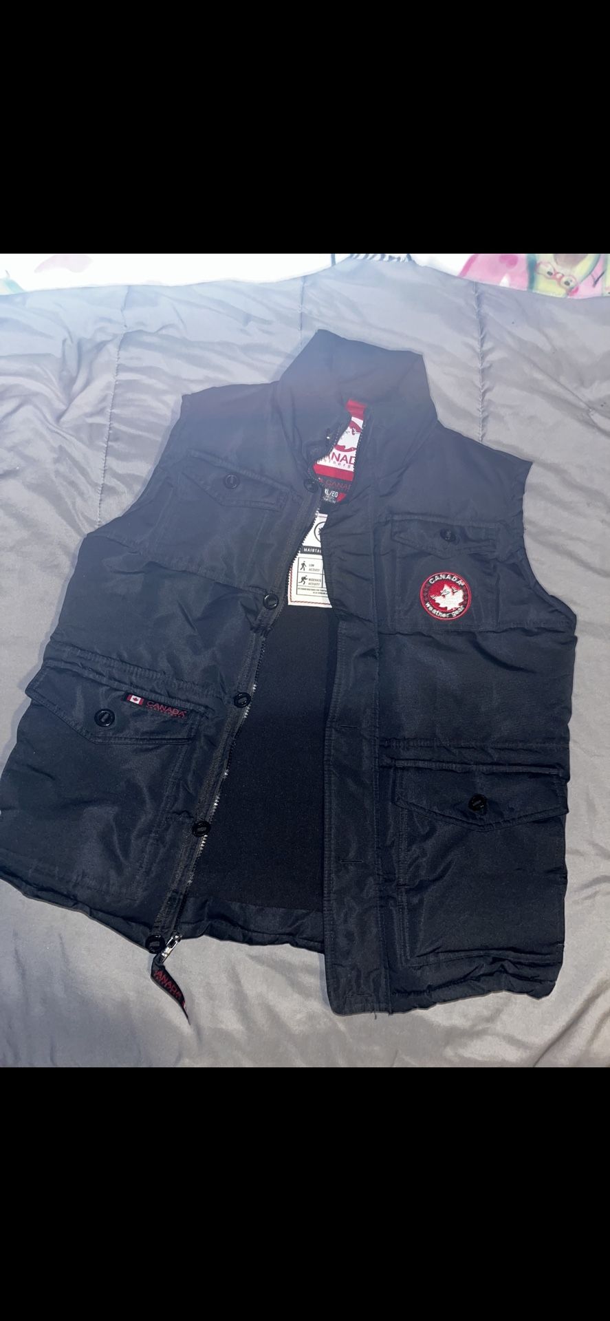 Canada Weather Gear Puffer Thermal Vest Size XL