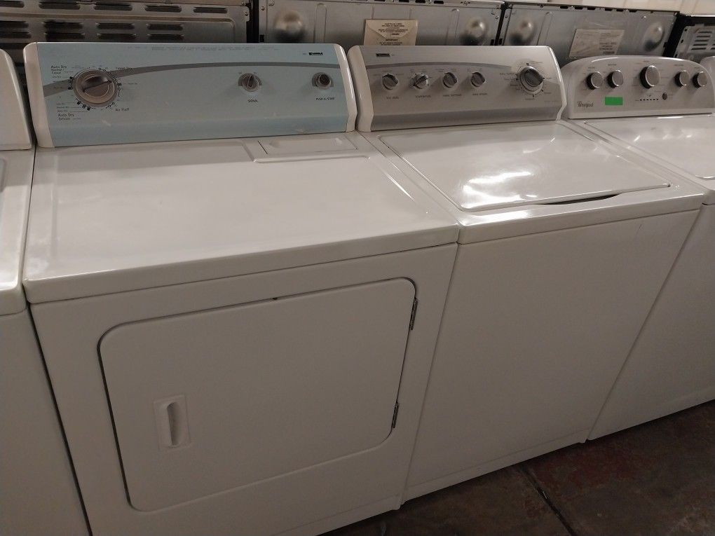 Reliable Kenmore Top-load Washer And Dryer Set Delivery Warranty Installation Available