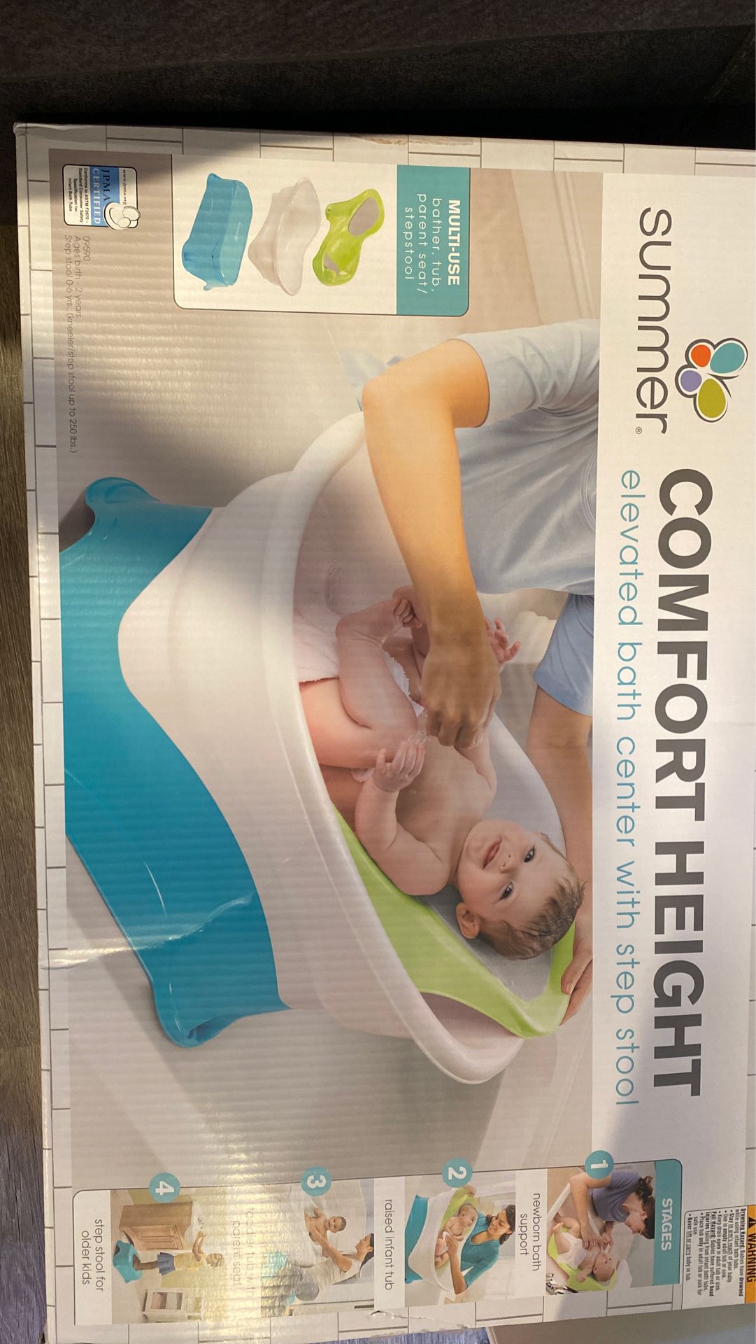 bath support and step stool only (no tub)