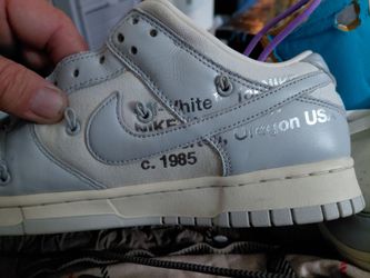 Off-whitex Nike dunk low