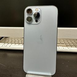iPhone 13 Pro Max 128GB Blue Factory Unlocked Used Like New