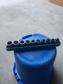 Set de dadados de inpacto de 1/2  de la marca Matco