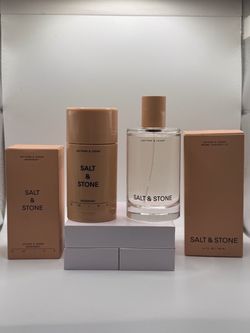 Salt & Stone Safran & Cedre  body mist and deodorant