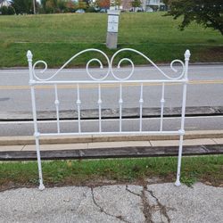 Decorative Headboard - Victorian, distressed look.