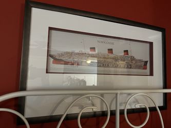 Framed Ship Picture