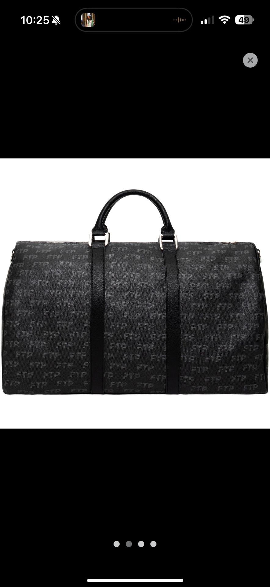 FTP Logo Repete Duffle Bag