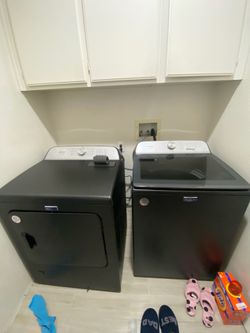 Maytag washer and dryer