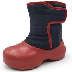 Amoji Boy Outdoor Winter Boots Girl Snow Shoes Waterproof for Little Kids/Big.... size 15cm