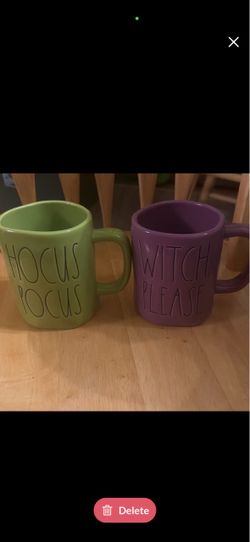 Rae Dunn Halloween Mugs Set of 2