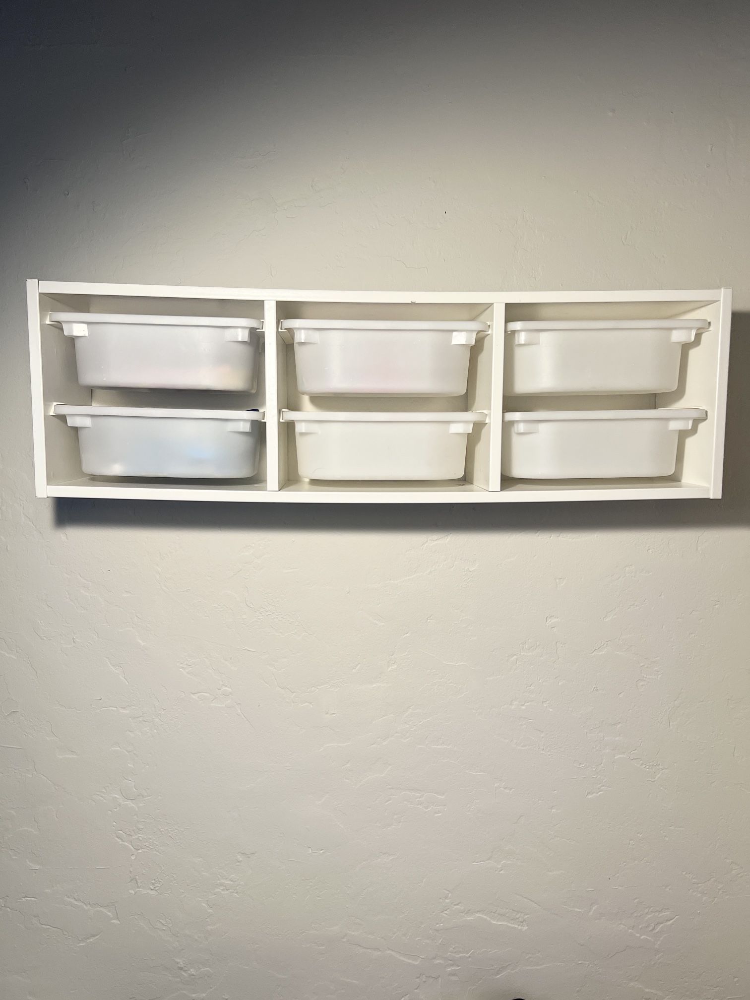 IKEA Wall Storage Organizer With Bins